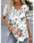 Rosalie - Elegant V-Neck Top