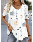 Rosalie - Elegant V-Neck Top