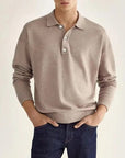 Luca - Poloshirt met lange mouwen