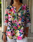 Lotte - Elegante kleurrijke blouse voor dames