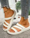Sylaria - Dames sandalen platform kruisbanden EVA zool comfort