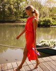 Anavella - Elegante zomerse midi-jurk | Perfect voor bruiloften en zomerfeestjes