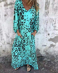 Gisela - Luchtige zomerjurk met luipaardprint