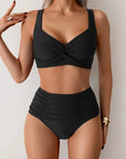 Laluna® | hooggetailleerde zomerbikini-set – stijlvolle strandlook en perfecte pasvorm