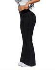 Rovindra - Hoge Taille Flared Jeans Dames