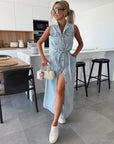 Diane - Maxi Denim Jurk
