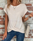 Anneloes - Casual T-shirt met korte Mouwen