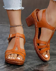Eliette - Orthopedische Platform Sandalen - Retro elegantie en absoluut comfort