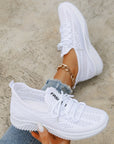 Fiorennae - Dames ademende orthopedische sneakers met schokabsorberende zool