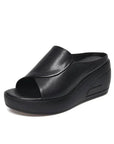 Eliza | Orthopedische slip-on sandalen met wedges