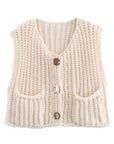 Bo- Knitted style vest