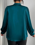 Thaliravelle - Elegante Blouse met Puffmouwen en V-hals