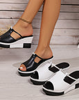 Evania - Comfortabele orthopedische plateausandalen voor dames