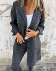 Simone - Casual lange najaarsjas