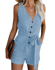 Margo - V-neck Jumpsuit
