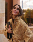Sammie - Gouden Sequin Jacket