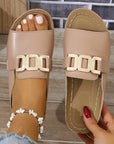 Nélia - Luchtige Comfort Sandalen met Grote Band