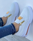 Nella - Comfortabele Orthopedische Schoenen met Casual Slip-on Platform voor Vrouwen