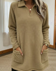 Elysavianne - Zachte Fleece Sweat met Omhullend Comfort