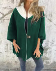 Rianne - Casual jack met opstaande kraag en ritssluiting