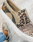 Yana - Trendy instap sneakers met prachtige print