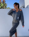 Alexis - Casual Sweatshirt Dress Set