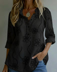 Belora - Chemise Lente Elegantie Bloemenprint