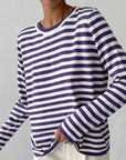 Scarlett - Classic Stripped Cotton Shirt