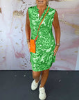 Ilira - Elegante jurk met V-hals