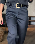 Rose - Rechte broek met hoge taille voor dames