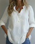 Belora - Chemise Lente Elegantie Bloemenprint