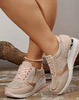 Pavrixa - Dames Sneakers Versterkt Comfort Zijrits Moderne Stijl