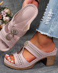 Novellea - Dames orthopedische sandalen met comfortabele en open hak