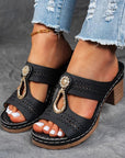 Novellea - Dames orthopedische sandalen met comfortabele en open hak