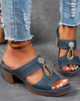 Novellea - Dames orthopedische sandalen met comfortabele en open hak