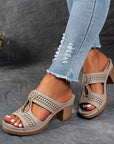 Novellea - Dames orthopedische sandalen met comfortabele en open hak
