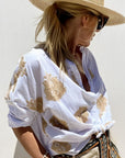 Elina - Chique Ibiza stijl Blouse