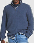 Bruno - Zip Collar Cashmere Sweater