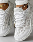 Nola - Comfortabele witte sneakers