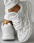 Nola - Comfortabele witte sneakers