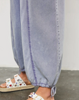 Anja - Denim Deep V-Hals Jumpsuit voor Vrouwen