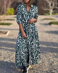 Ivonne - Zomerjurk met bloemenjurk