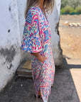 Herminie - Elegante Maxi jurk met prachtige zomerprint voor dames