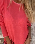 Jantje - Damestop met leuke print