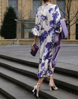 Ariadne - Elegante Lila Maxi Dress