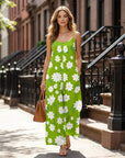 Dovellae - Dames Jumpsuit Met Fijne Bandjes Bloemenprint Brede Benen Zomer