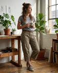 Julia | Casual Cargo-Capri-Broek voor Dames