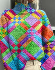 Noelle - Regenboog coltrui voor dames