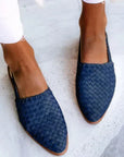 Lana - Geweven stofsandalen