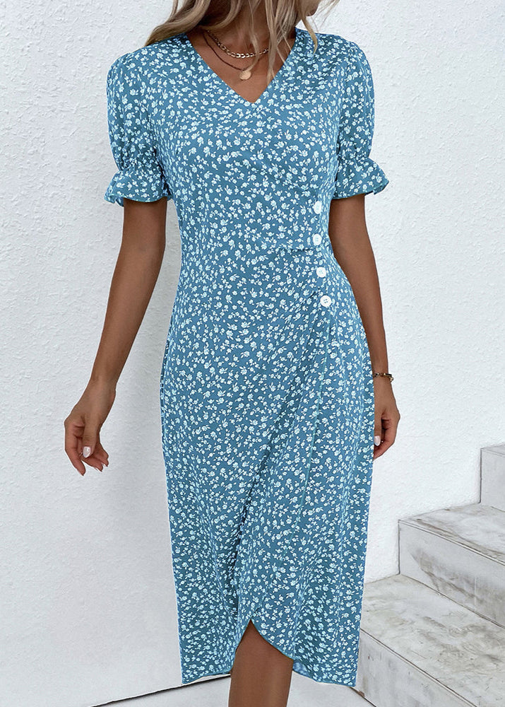 Aysel Elegante en Comfortabele Bloemenjurk